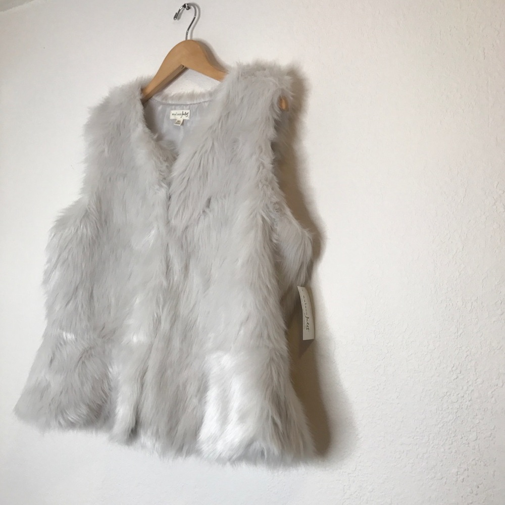 Maison Jules Fur Vest